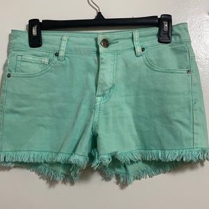 Iris jeans, size medium, turquoise